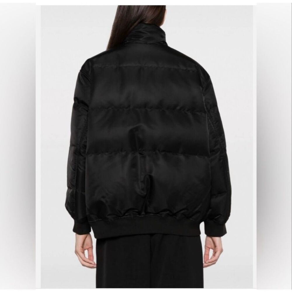 *THEORY*black nylon oversized puffer jacket - Picture 5 of 7